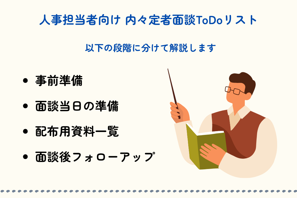 内々定後の面談何する?_チェックリスト